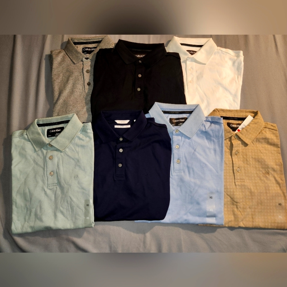 5 for $100 Calvin Klein Polo